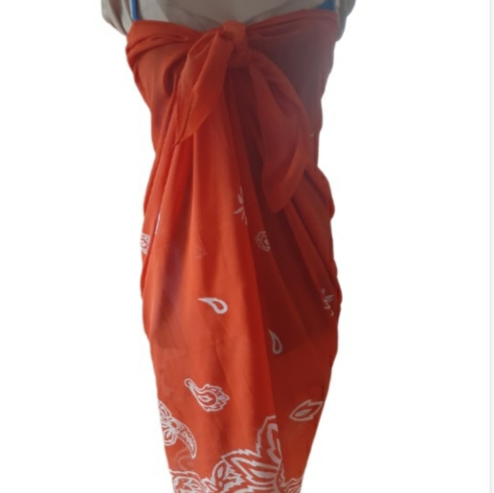 Sarong Coverup Beach Swimwear - Picture 2 of 5